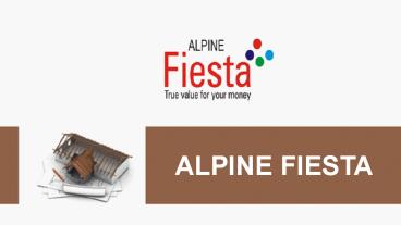 Alpine Fiesta by Alpine Housing