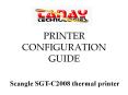 PRINTER CONFIGURATION PowerPoint PPT Presentation