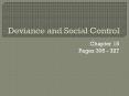 Deviance and Social Control PowerPoint PPT Presentation