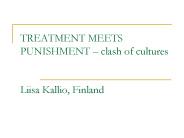 TREATMENT MEETS PUNISHMENT 