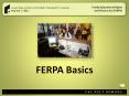 FERPA Basics PowerPoint PPT Presentation