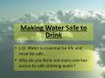 Making Water Safe to Drink PowerPoint PPT Presentation