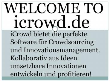 Crowdsourcing
