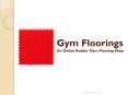 Rubber Gym Mats PowerPoint PPT Presentation