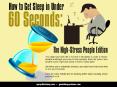 How to Get Sleep in Under 60 Seconds: The High-Stress People Edition PowerPoint PPT Presentation