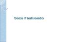 SOZO FASHIONINDO PowerPoint PPT Presentation