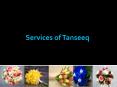 Services of Tanseeq PowerPoint PPT Presentation