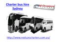 Charter bus hire Sydney PowerPoint PPT Presentation