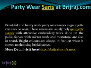 Party wear  sarees