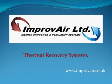 Improvair - Vent on Demand Gas Interlock System