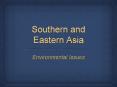 Southern and Eastern Asia PowerPoint PPT Presentation