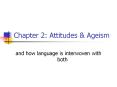 Chapter 2: Attitudes PowerPoint PPT Presentation