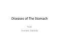 Diseases of The Stomach PowerPoint PPT Presentation