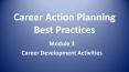 Career Action Planning Best Practices PowerPoint PPT Presentation