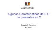 Algunas Caracter