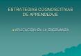 ESTRATEGIAS COGNOSCITIVAS DE APRENDIZAJE PowerPoint PPT Presentation