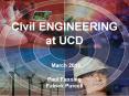 Civil ENGINEERING at UCD PowerPoint PPT Presentation