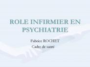 ROLE INFIRMIER EN PSYCHIATRIE