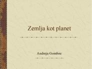 Zemlja kot planet
