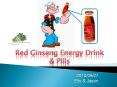 Red Ginseng Energy Drink PowerPoint PPT Presentation