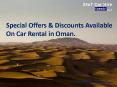 Car Rental services in Oman