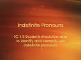 Indefinite Pronouns PowerPoint PPT Presentation