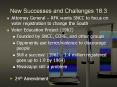 New Successes and Challenges 18.3 PowerPoint PPT Presentation