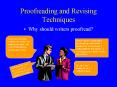 Proofreading and Revising Techniques PowerPoint PPT Presentation
