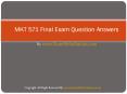 MKT 571 Final Exam Latest UOP Final Exam Questions With Answers PowerPoint PPT Presentation