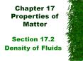 Chapter 17 Properties of Matter PowerPoint PPT Presentation