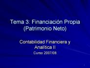 Tema 3: Financiaci