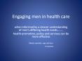 Engaging%20men%20in%20health%20care PowerPoint PPT Presentation