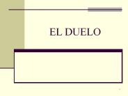 EL DUELO