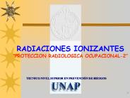 RADIACIONES IONIZANTES 
