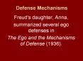 Defense Mechanisms PowerPoint PPT Presentation