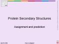Protein Secondary Structures PowerPoint PPT Presentation