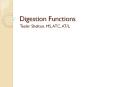 Digestion Functions PowerPoint PPT Presentation