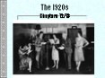 The 1920s PowerPoint PPT Presentation