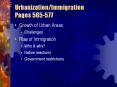 Urbanization/Immigration Pages 565-577 PowerPoint PPT Presentation