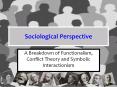 Sociological Perspective PowerPoint PPT Presentation