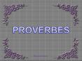 Proverbes PowerPoint PPT Presentation