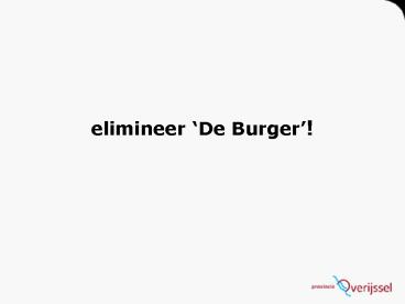 elimineer 