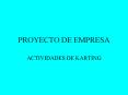 PROYECTO DE EMPRESA PowerPoint PPT Presentation