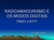 RADIOAMADORISMO E OS MODOS DIGITAIS