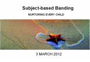 Subject-based Banding