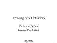 Treating Sex Offenders PowerPoint PPT Presentation