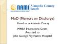 MoD (Mentors on Discharge) PowerPoint PPT Presentation