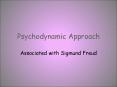 Psychodynamic Approach PowerPoint PPT Presentation