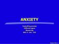 ANXIETY PowerPoint PPT Presentation