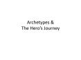Archetypes PowerPoint PPT Presentation
